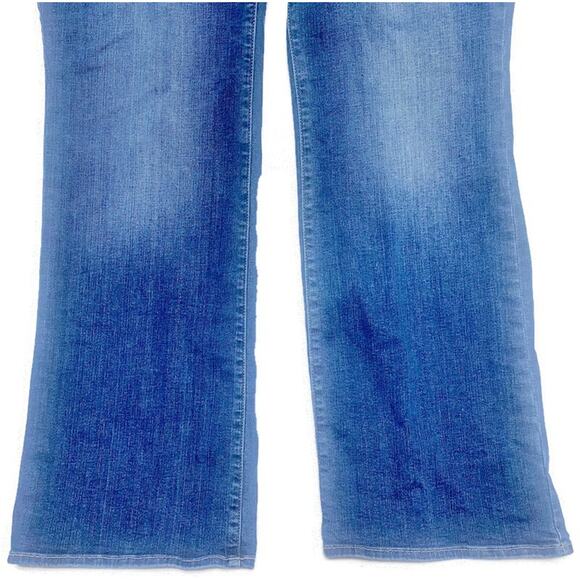 Eddie Bauer Jeans Women's Size 20 Curvy Boot Cut Blue Denim - Picture 5 of 7